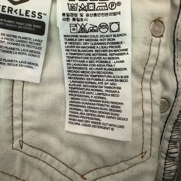 HP🎉 Levi's Men's 559 Relaxed Straight Fit Blue Jeans 32x32 - Picture 7 of 8